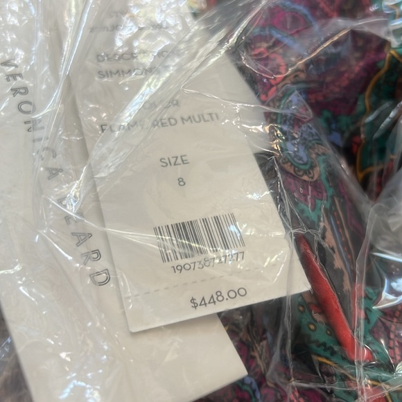 1 hour sale. Veronica Beard, Simmons Paisley floral silk blend tops - Picture 10 of 10